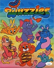 ALAN OPPENHEIMER & BRIAN CUMMINGS Authentic Signed WUZZLES 8x10 Photo JSA COA