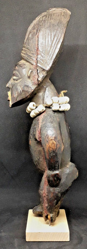 Old ibeji yoruba standing - ibeji,