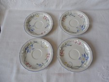 4 SOUCOUPES VILLEROY ET BOCH