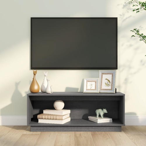 Meuble gris 90x35x35 cm - meuble,