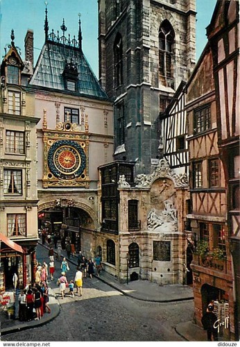 Carte postale rouen - carte,