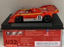 Slot Car NSR 0402SW Porsche 917/10K #6 Gelo Interserie 1973 Loos
