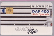 TELECARTE 50 UNITES PRIVEES PUBLIQUES DAF 400   EN 451  VIDE