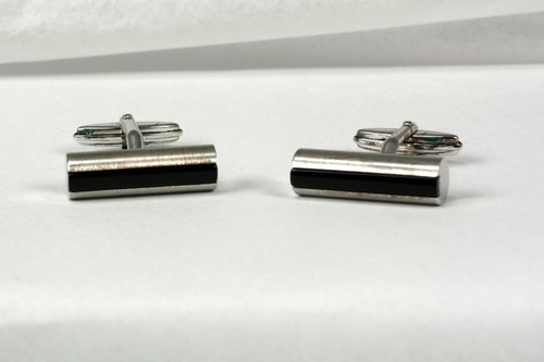 Boutons manchette argent - boutons,