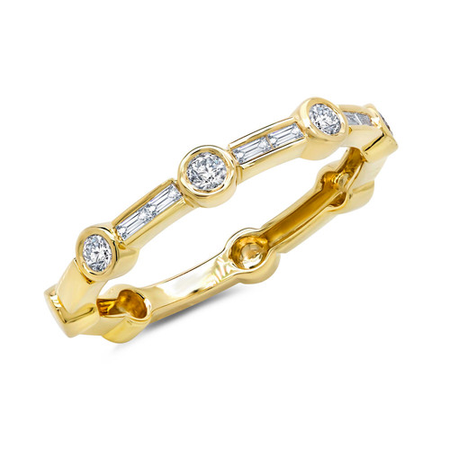 Bague jaune 14k - en,