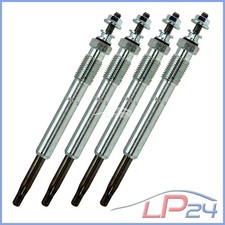 4x BOUGIE DE PRÉCHAUFFAGE À CRAYON POUR FIAT SCUDO 2.0 JTD 1999-2006