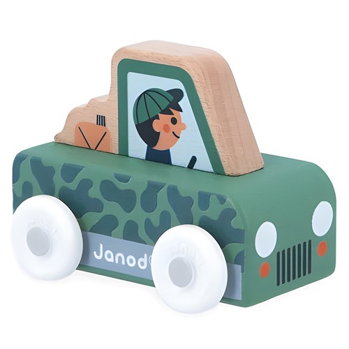 Janod jouet montessori voiture - janod,