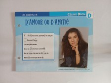 CARTE FICHE - CELINE DION
