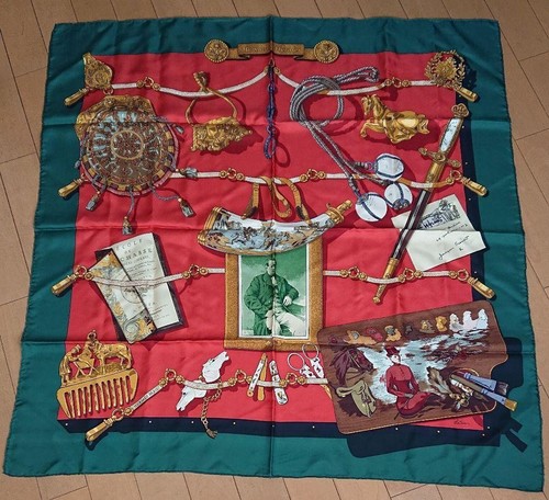 Foulard hermès soie cm - en,