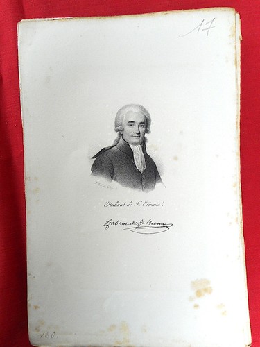 Portrait lithographie - -,
