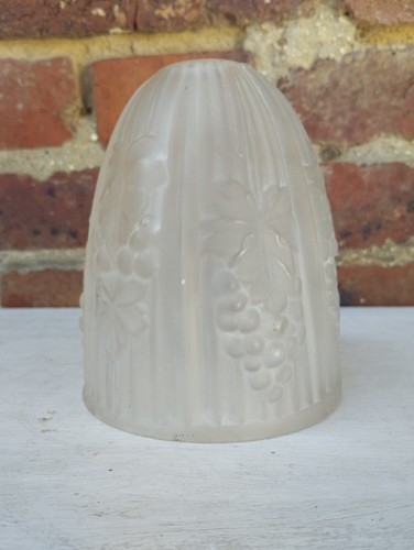 Tulipe art déco verre - art,