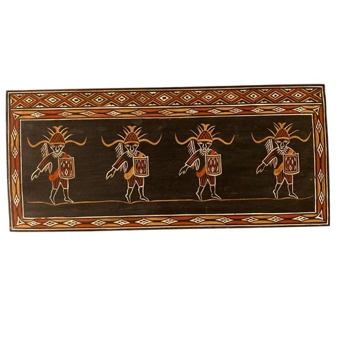 Tribal warriors painting - warriors, on