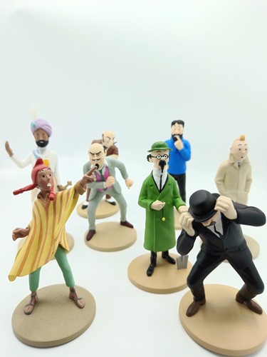 Lot figurines tintin - de,