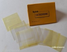 Ancienne Pochette KODAK Ektachrome avec pochettes film 6 x 6