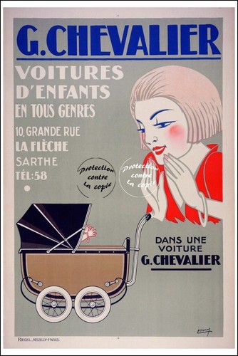 Poussette chevalier - chevalier,