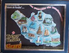 Coffret fèves puzzle LA VENDEE