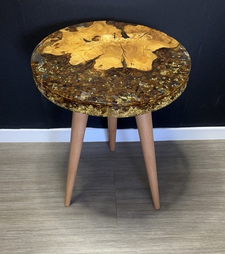 Table basse artisanale bois - artisanale, et