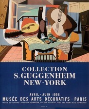 Pablo Picasso, Affiche, Collection S. Guggenheim, New-York