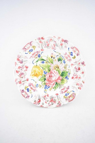 Assiette céramique peinte - assiette,