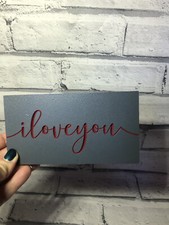 Plaque autoportante fait main