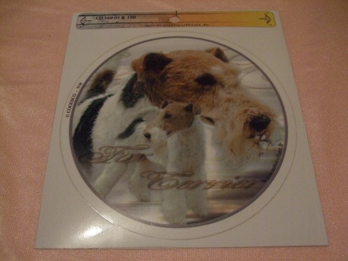 Autocollant motif chien - 1,