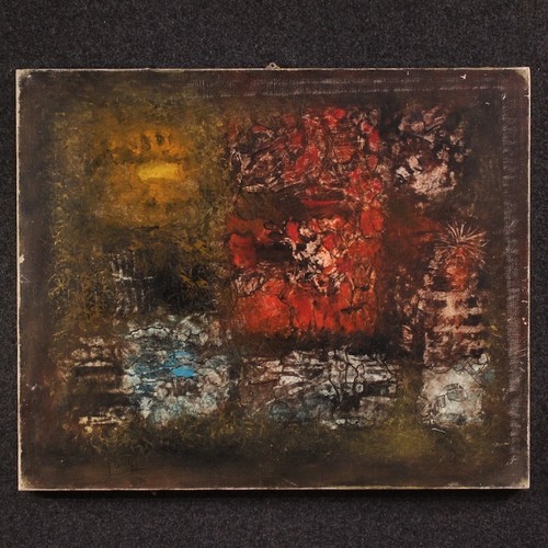 Tableau américain abstrait