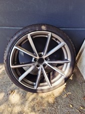 Jante 20" RS4 RS5 B8 avec pneu neuf , V SPOKE 8T0601025CQ  OEM
