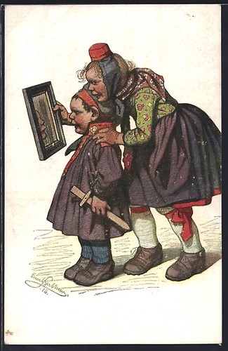 Carte postale artiste - postale, d'artiste