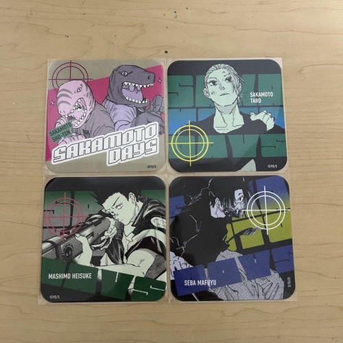 Sakamoto days art coaster - sakamoto,