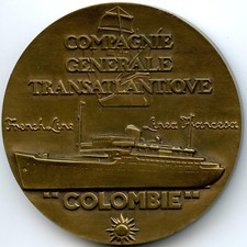 Paquebot Colombie Compagnie
