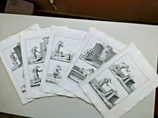 61 Planches VERRERIE  PANCKOUCKE -ENCYCLOPEDIE DIDEROT D' ALEMBERT 1783/1793  