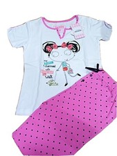 Pyjama D'Été Fille 10-12 Ans