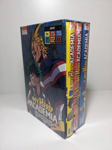 Coffret manga hero academia - manga,