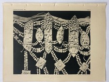 1902 Inde Vintage Lithographie