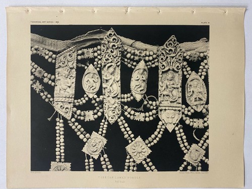 1902 inde vintage lithographie - vintage,