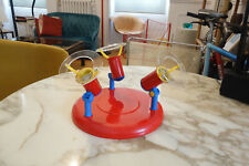 Ancien Plafonnier Vintage Memphis Sottsass 3 spots Ceiling light