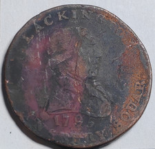 1/2 Penny 1795 J. Lackington