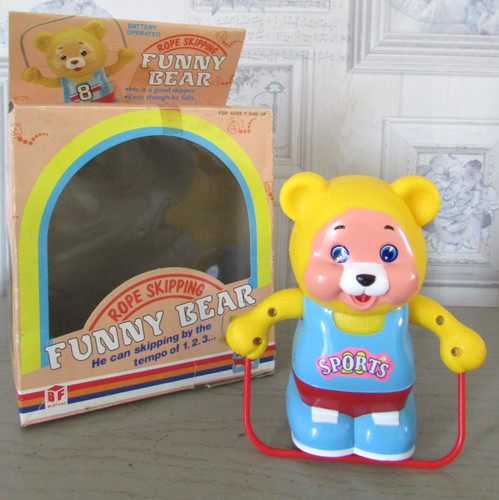 Rope skipping funny - skipping, bear