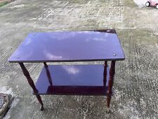 Table desserte à roulettes ou meuble TV vintage