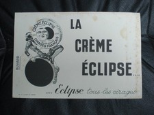 Ancien buvard publicitaire ECLIPSE cirage pour chaussures