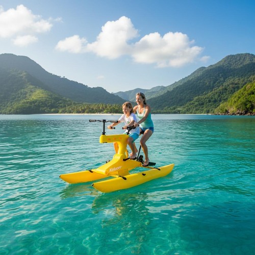 Vélo aquatique gonflable - vélo,