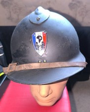 casque adrian mle 1926 police de vichy