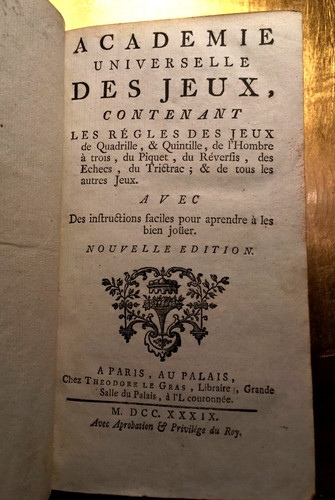 1739 academie universelle - academie, des
