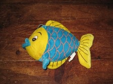 peluche - poisson bleu et