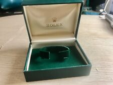 Rolex watch box with green