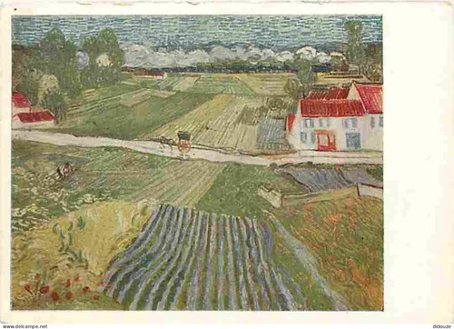 Postcard art painting - postcard,
