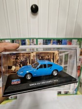 Ixo Presse 1/43 - Simca CG 1300 Coupe 1973 Bleue