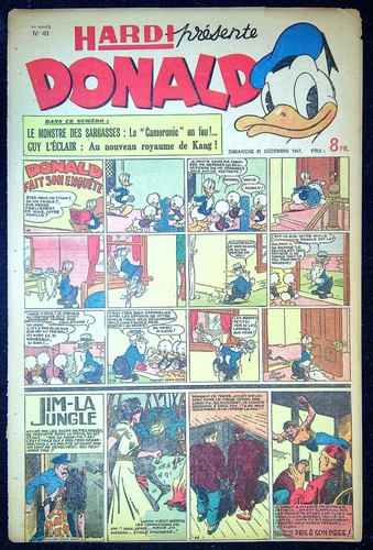 Ancien journal donald - -,