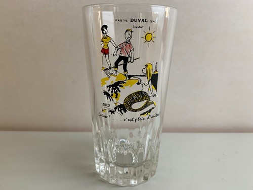 Verre pastis duval liqueur - liqueur, sa
