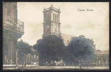 CPA Carvin, vue de l'Église 